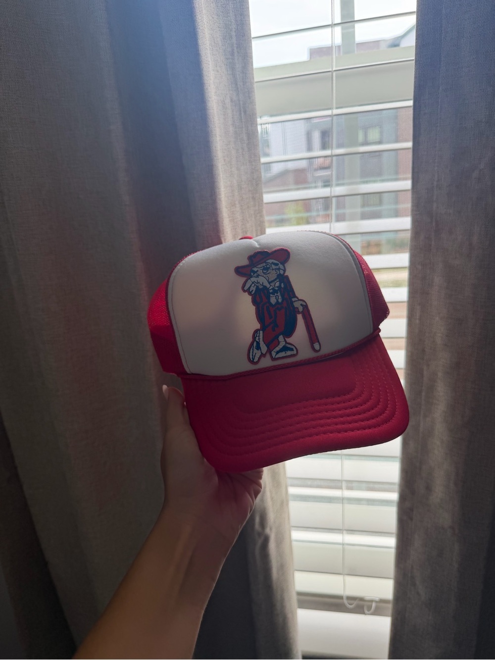 Ole Miss Rebs Patch Hat!